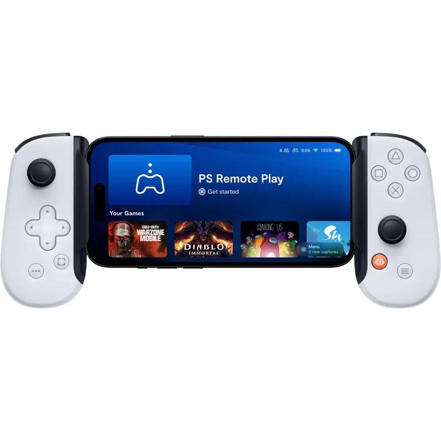 Backbone PlayStation Edition Mobile Gaming Controller 2nd Gen, White